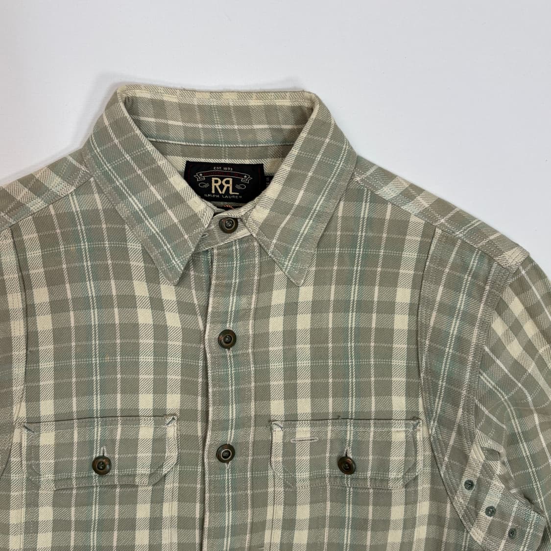 [S] 더블알엘 커브드 패턴 셔츠 상품이미지2