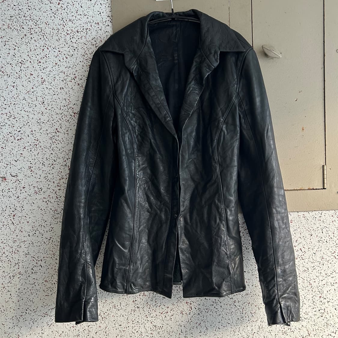 Carpe Diem 2001 Leather Tailored Jacket 상품이미지4