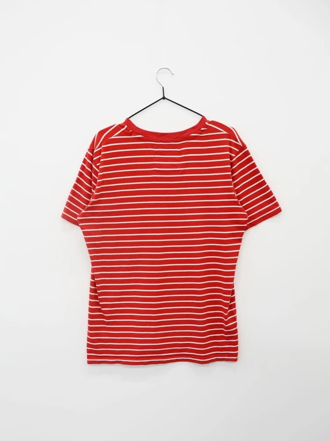 Abercrombie Red Stripe V Neck Tee 상품이미지3