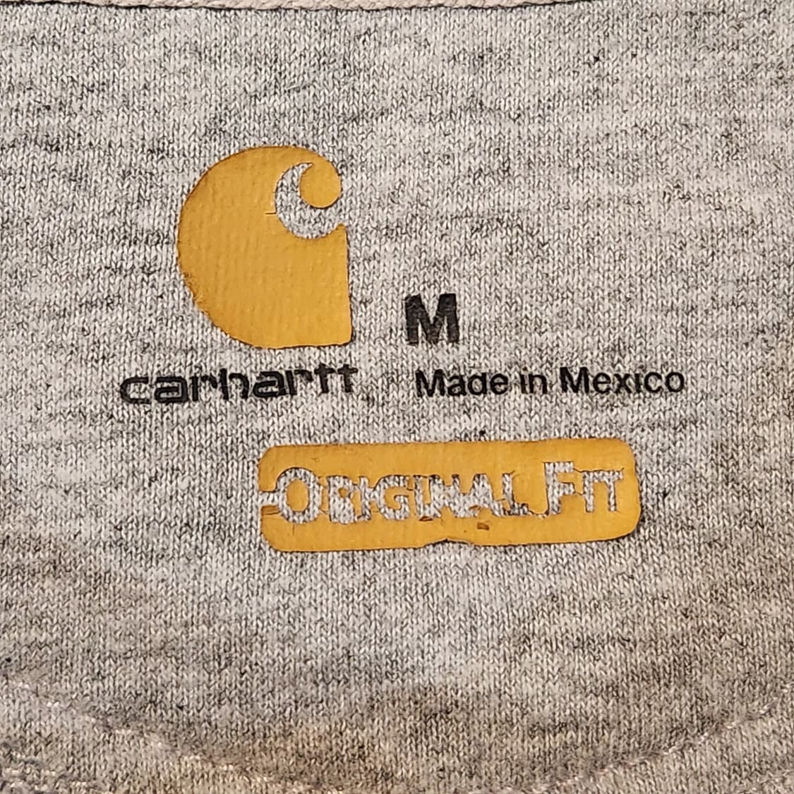 칼하트 로고패치 그레이 스웻맨투맨 (M) 상품이미지2