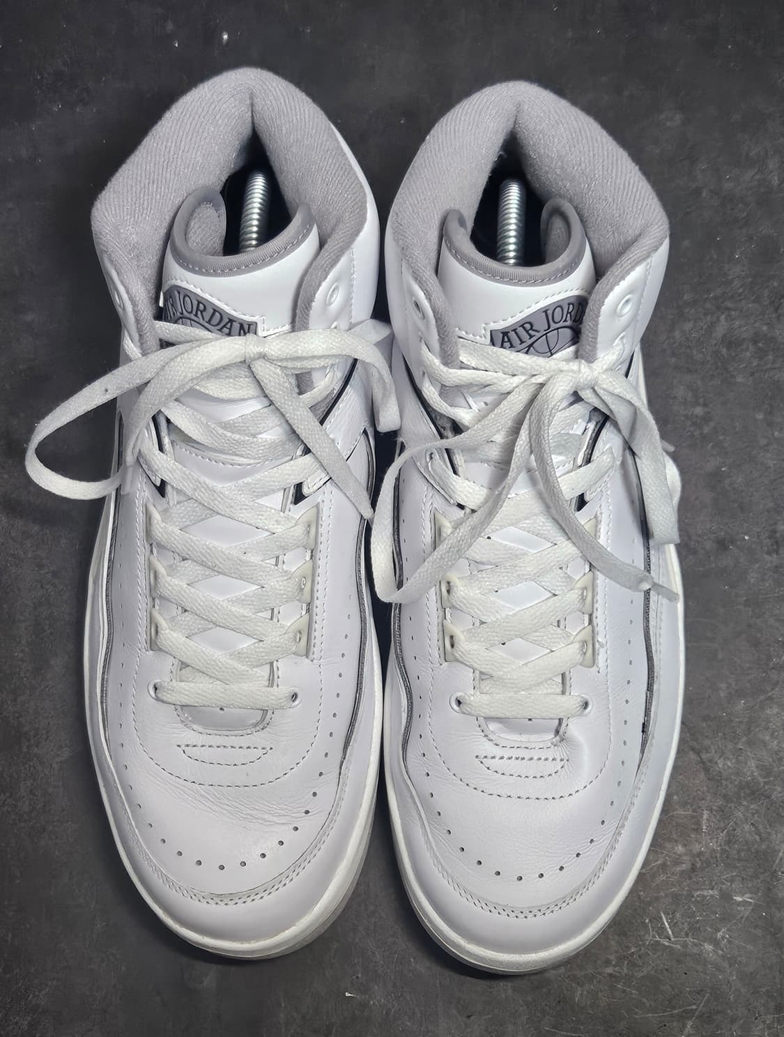 [S급] 에어 조던 2 레트로 뉴트럴 그레이 270mm 상품이미지4