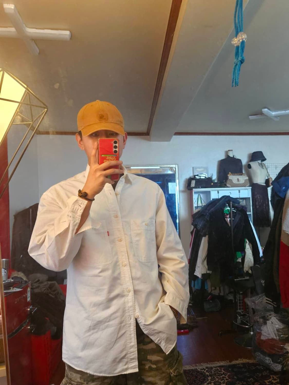 리바이스(Levis) 레드텝 워크웨어
화이트 빈티지 셔츠 상품이미지8
