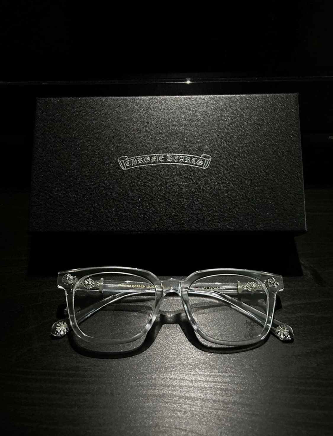 크롬하츠 클리어 안경테 상품이미지1