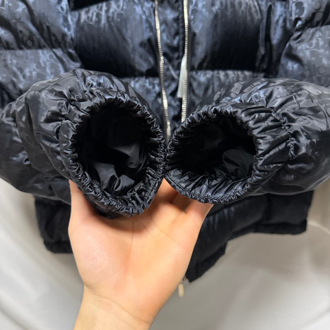 [S+급/56] 디올 오블리크 패딩 블랙 풀구성 상품이미지7