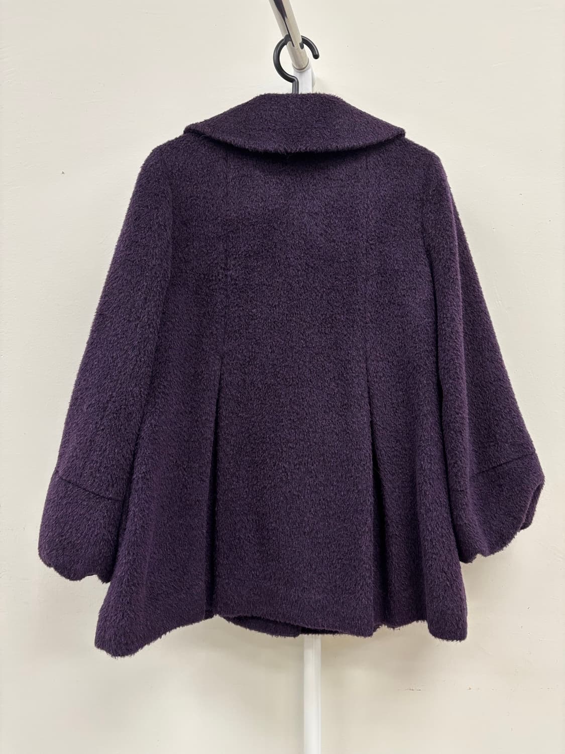 빈티지 하프 코트 알파카 모헤어 울 자켓 상품이미지7