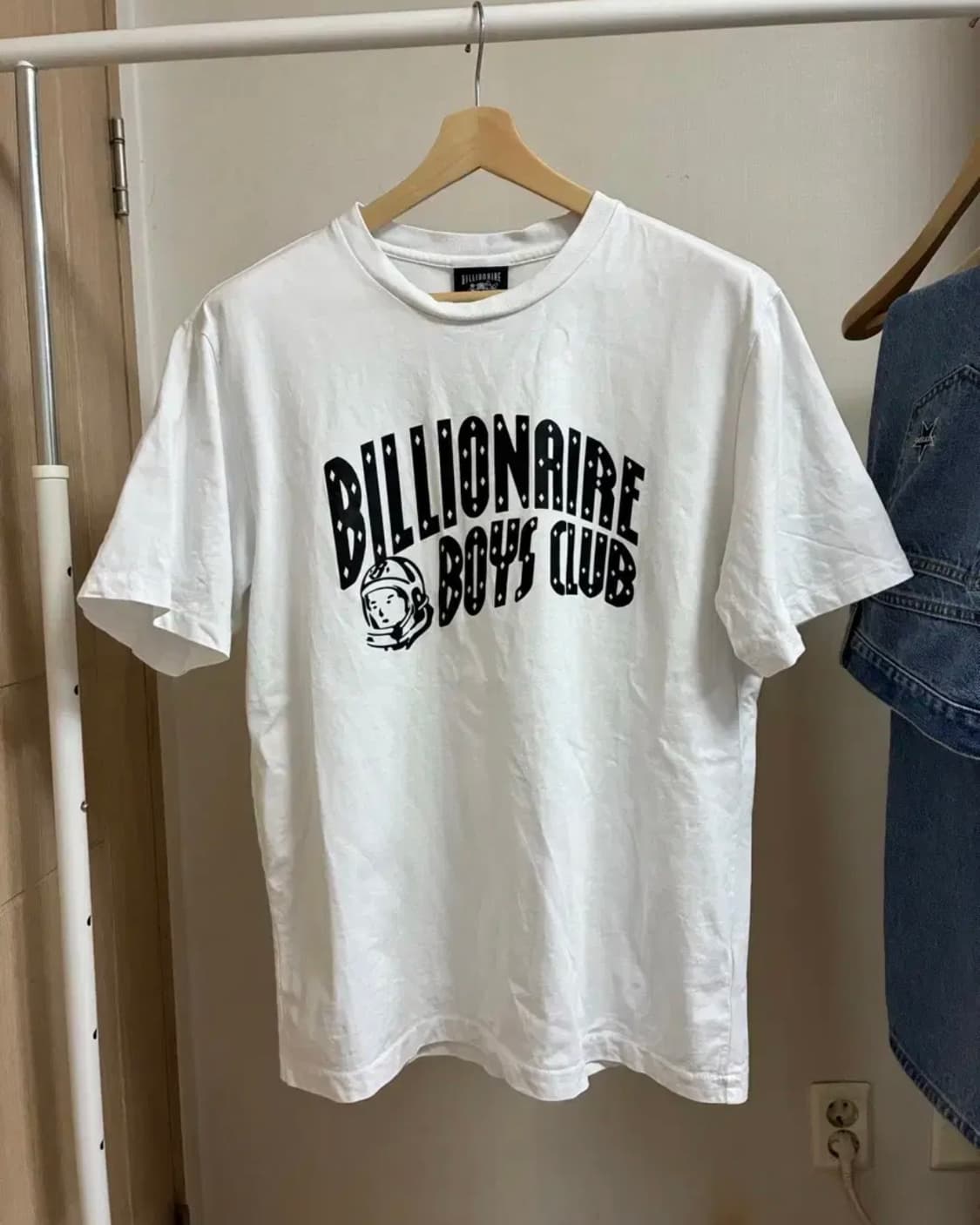 [L]빌리네어보이즈클럽 BBC 티셔츠 화이트 상품이미지2