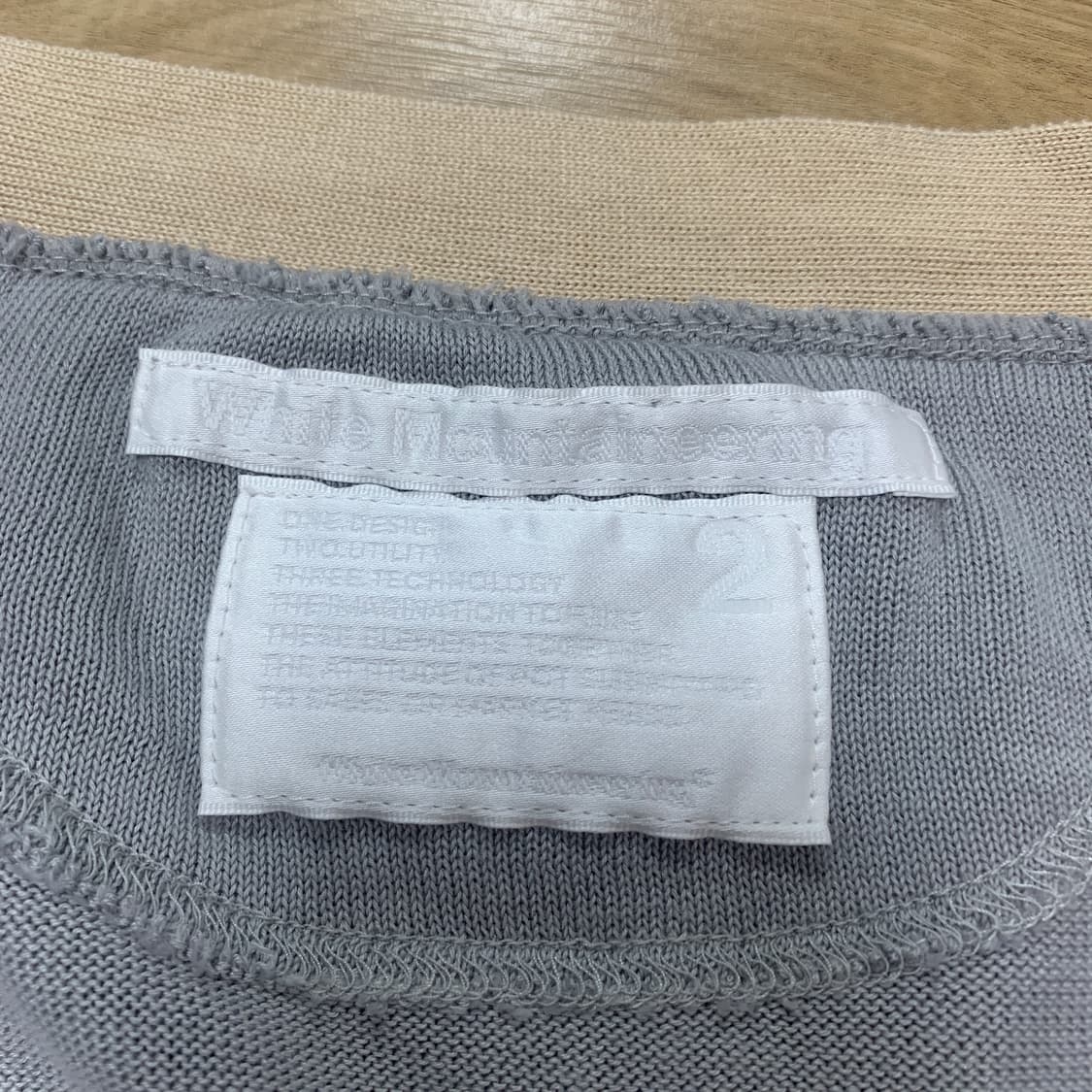 2-95)화이트마운티어링 14ss 가디건 상품이미지3