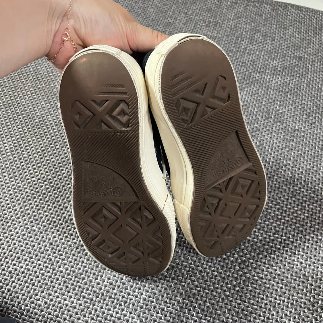 컨버스 x 플레이 꼼데가르송 척 70 로우 블랙 230 상품이미지5