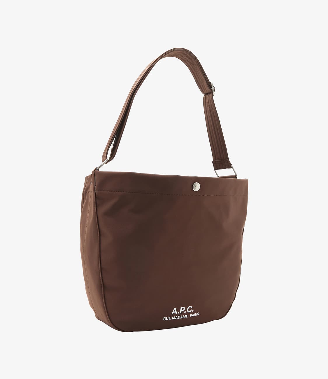 (새상품60%할인)APC 아페쎄 정품 남녀공용 저널 숄더백 나일론 브라운 상품이미지3