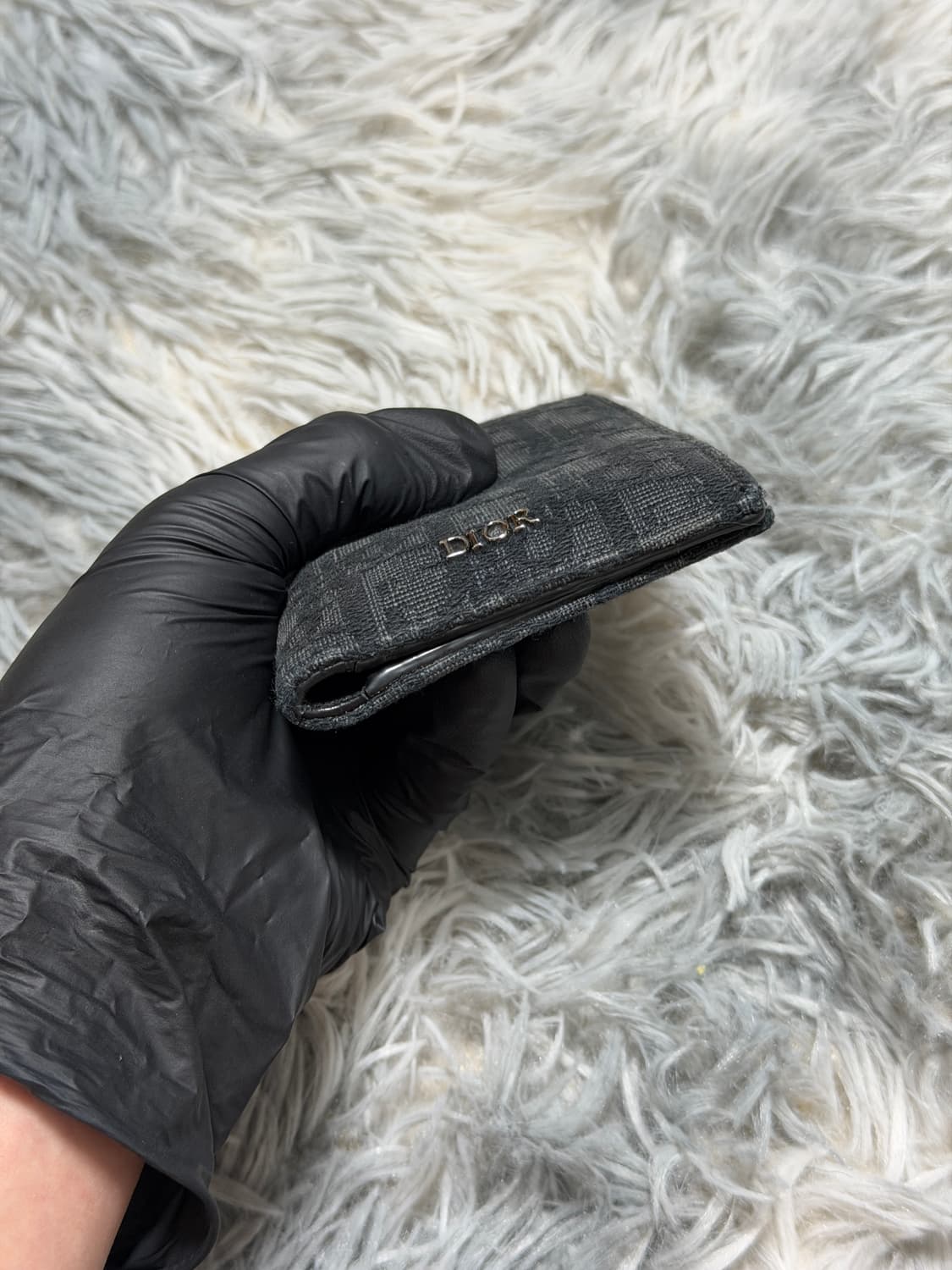 디올 오거나이저 카드지갑 블랙 상품이미지5