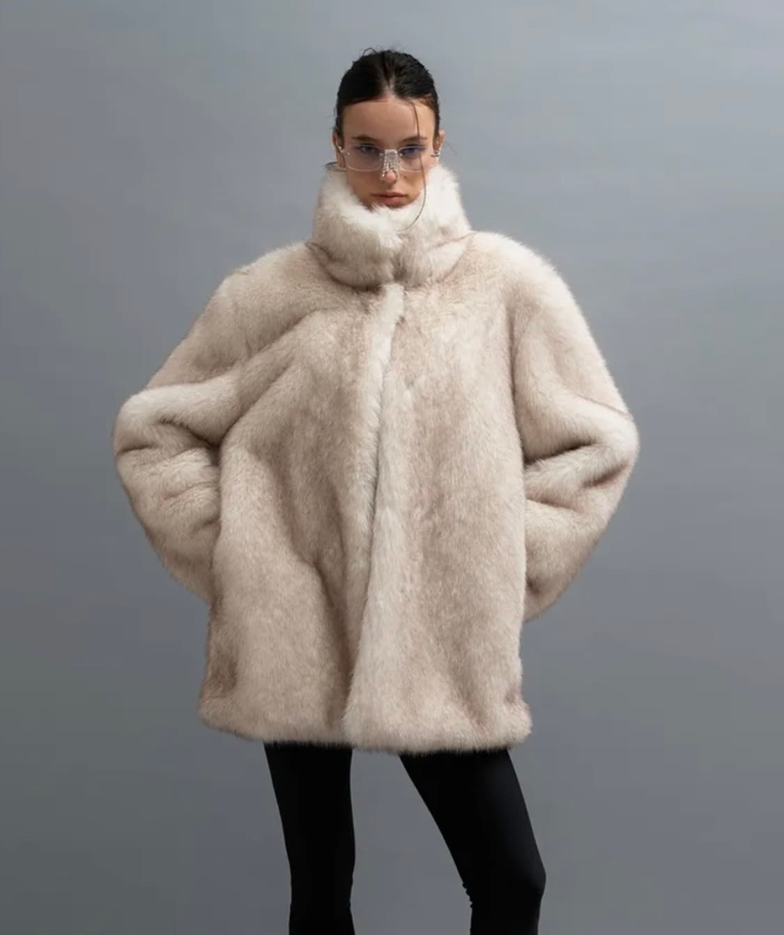 Theporta fur jacket/퍼 자켓 상품이미지1