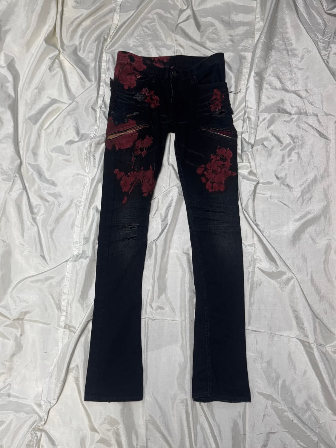 LGB Crash Processed Paint Denim 상품이미지1