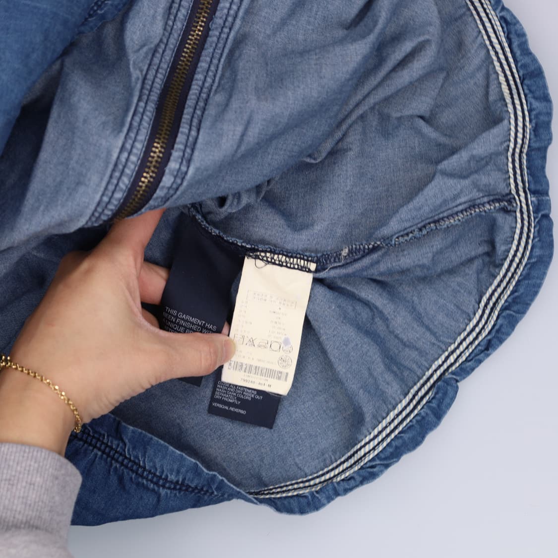 M 타미힐피거 여성 데님원피스 0313H1 상품이미지4