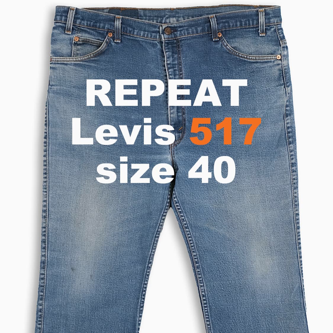리바이스 517 오렌지탭 중청 90s USA 40인치 OR5174228 상품이미지1
