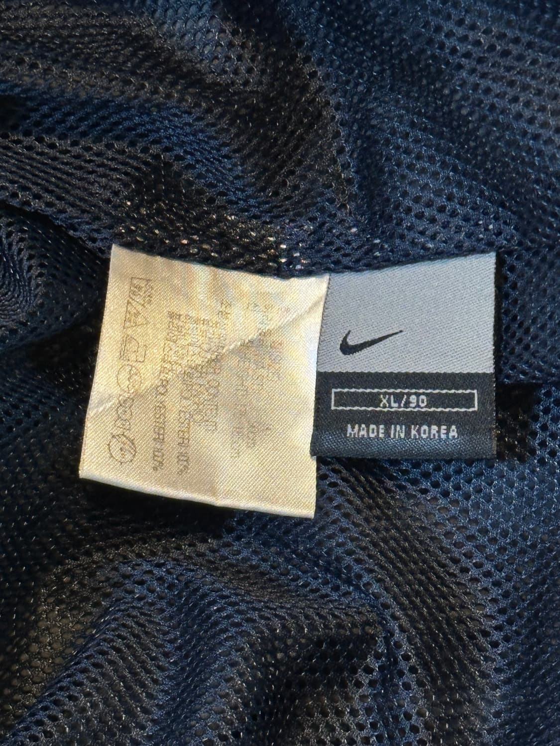 00's 나이키 올드스쿨 스우시 나일론 트랙팬츠 네이비 상품이미지5