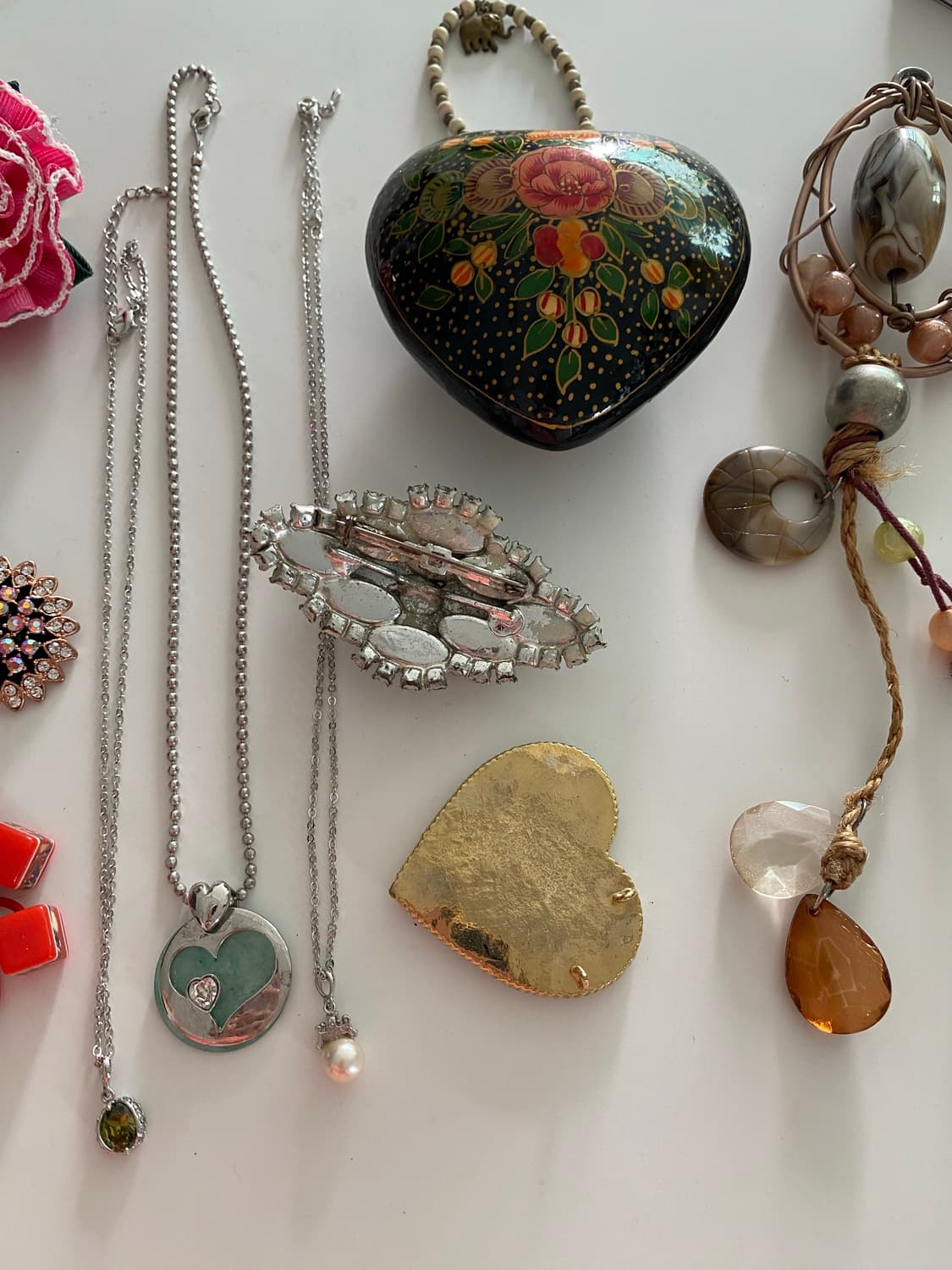 목걸이 브로치 등 일괄 드려여 상품이미지5