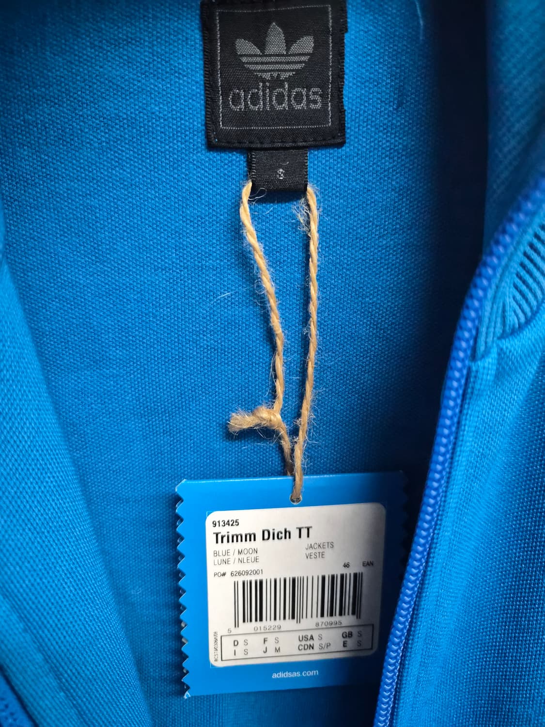 새제품 S) 아디다스 올드스쿨 Trimm Dich 트림 디히 져지 팝니다 상품이미지4