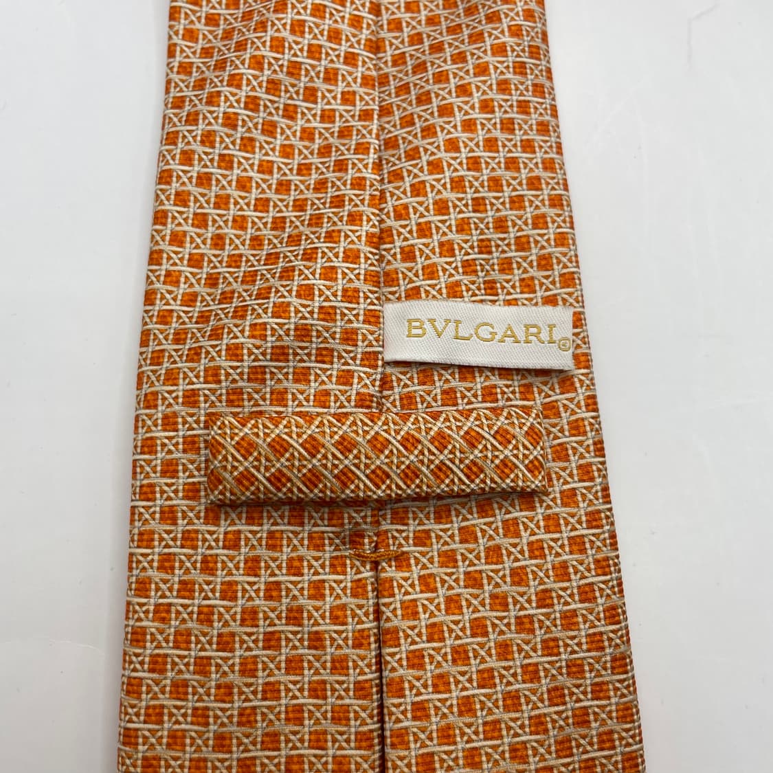 574) (BVLGARI) 불가리 패턴 넥타이 상품이미지5