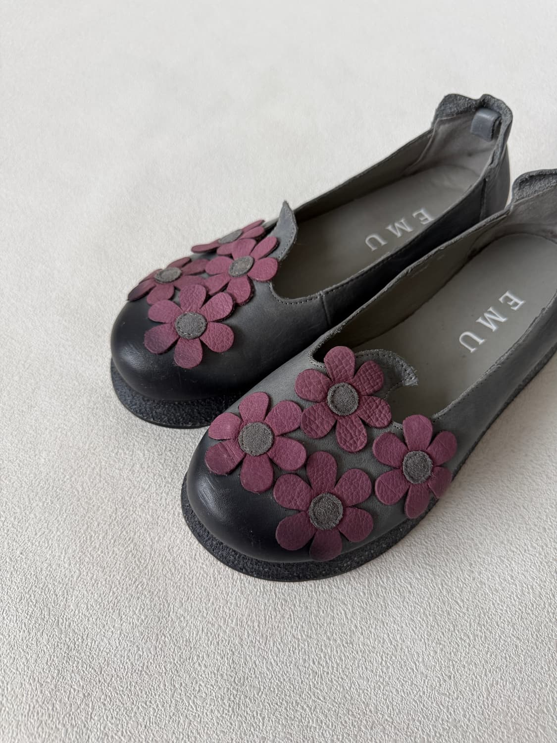 [EU39]Pre owned 레더 플랫슈즈 상품이미지6