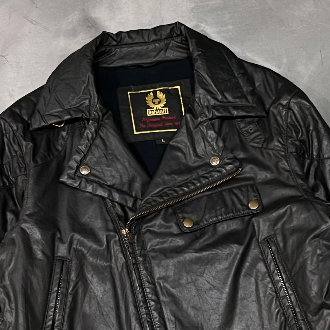  벨스타프 왁스 라이더자켓 y14460 상품이미지3