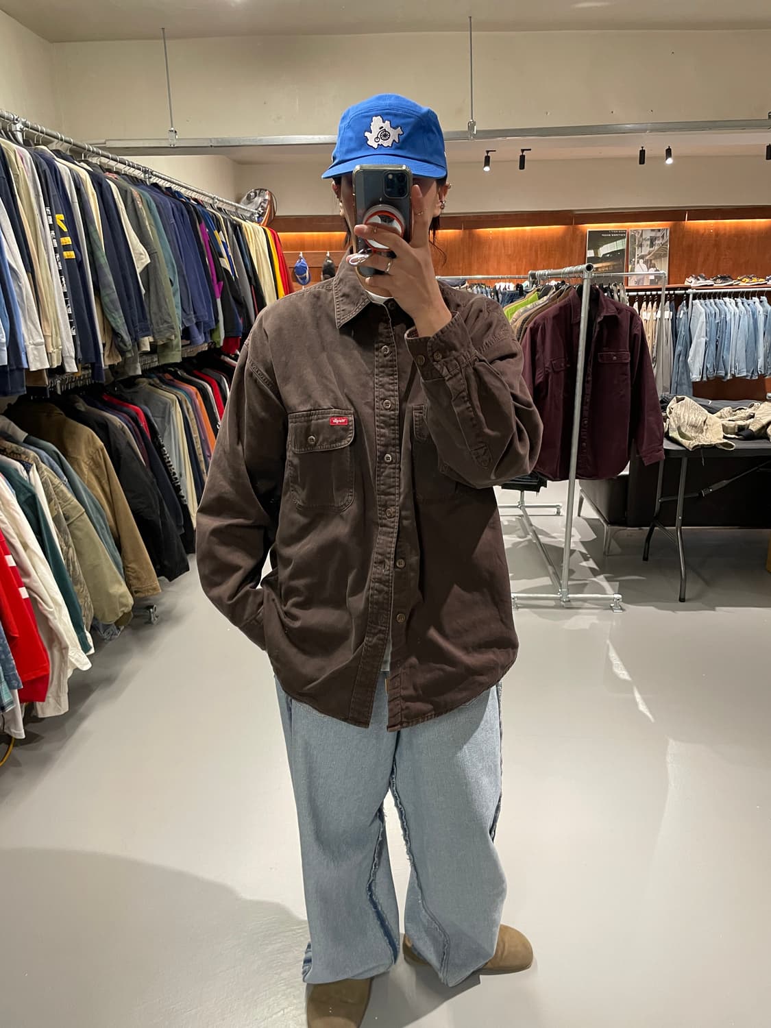 랭글러 헤비 코튼 셔츠 상품이미지2