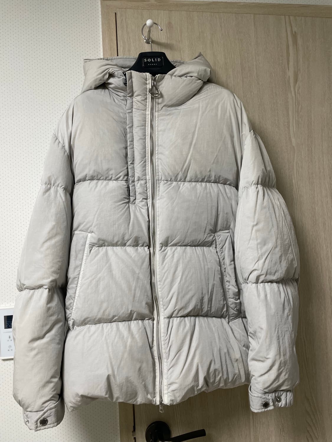 52사이즈, 솔리드옴므 21fw 덕다운 다잉 패딩 상품이미지1