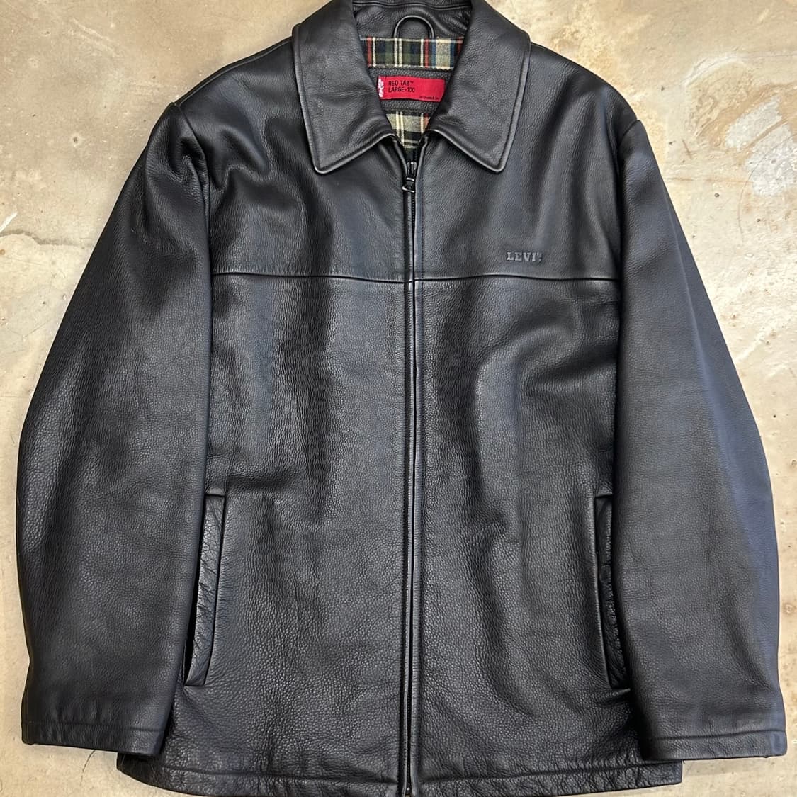🫶🏻 리바이스 다크 브라운 빈티지 소가죽 자켓 🫶🏻 상품이미지1