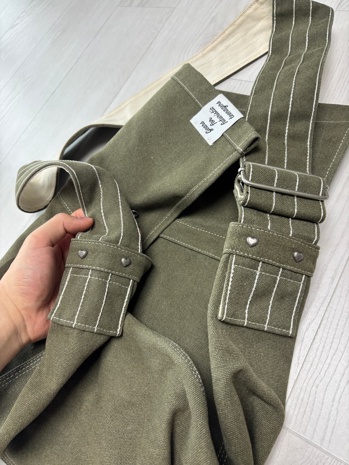 휴먼메이드 메일백 카키  상품이미지8