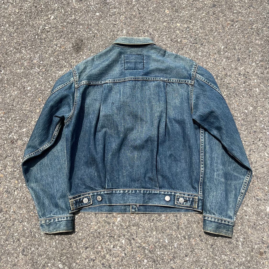 90‘s 리바이스 2세대 빅E 데님 트러커 자켓 상품이미지5