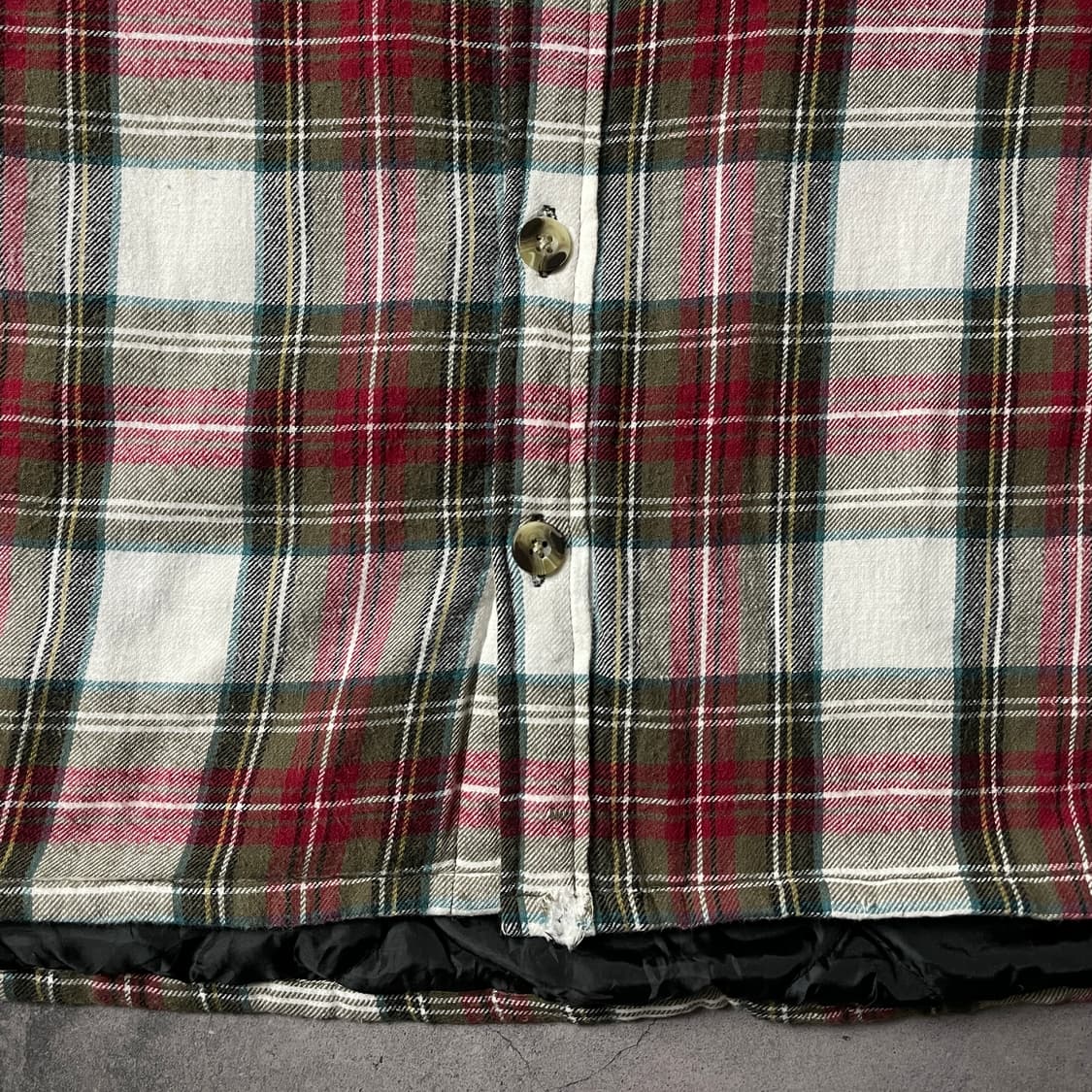 DICKIES 디키즈 빈티지 플란넬 체크 셔츠 자켓 A00806 상품이미지4