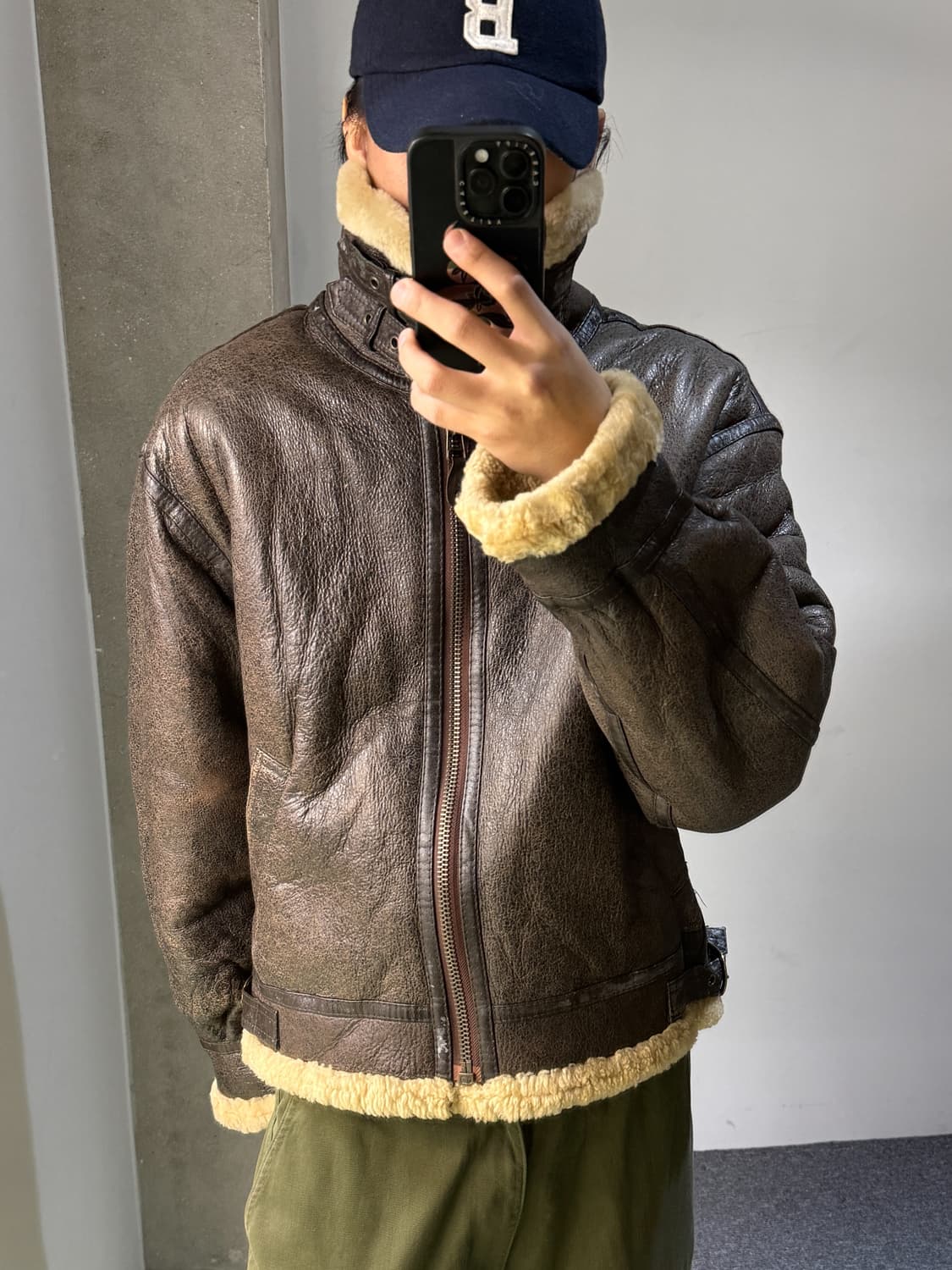 플라잉 스코츠맨 90’s U.S.A.F Type B-3 무스탕 상품이미지2