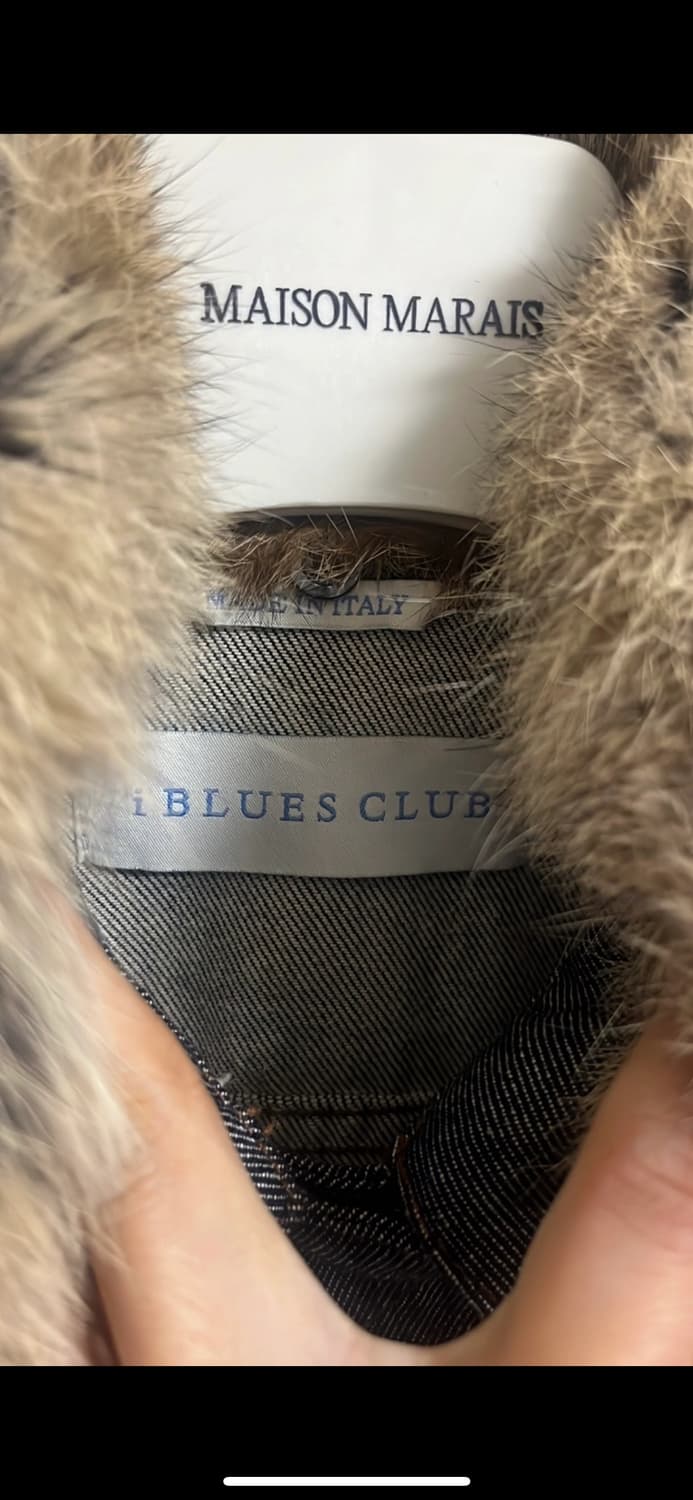 막스마라 (iBLUES CLUB )데님 자켓 40사이즈 55,66사이즈  상품이미지2