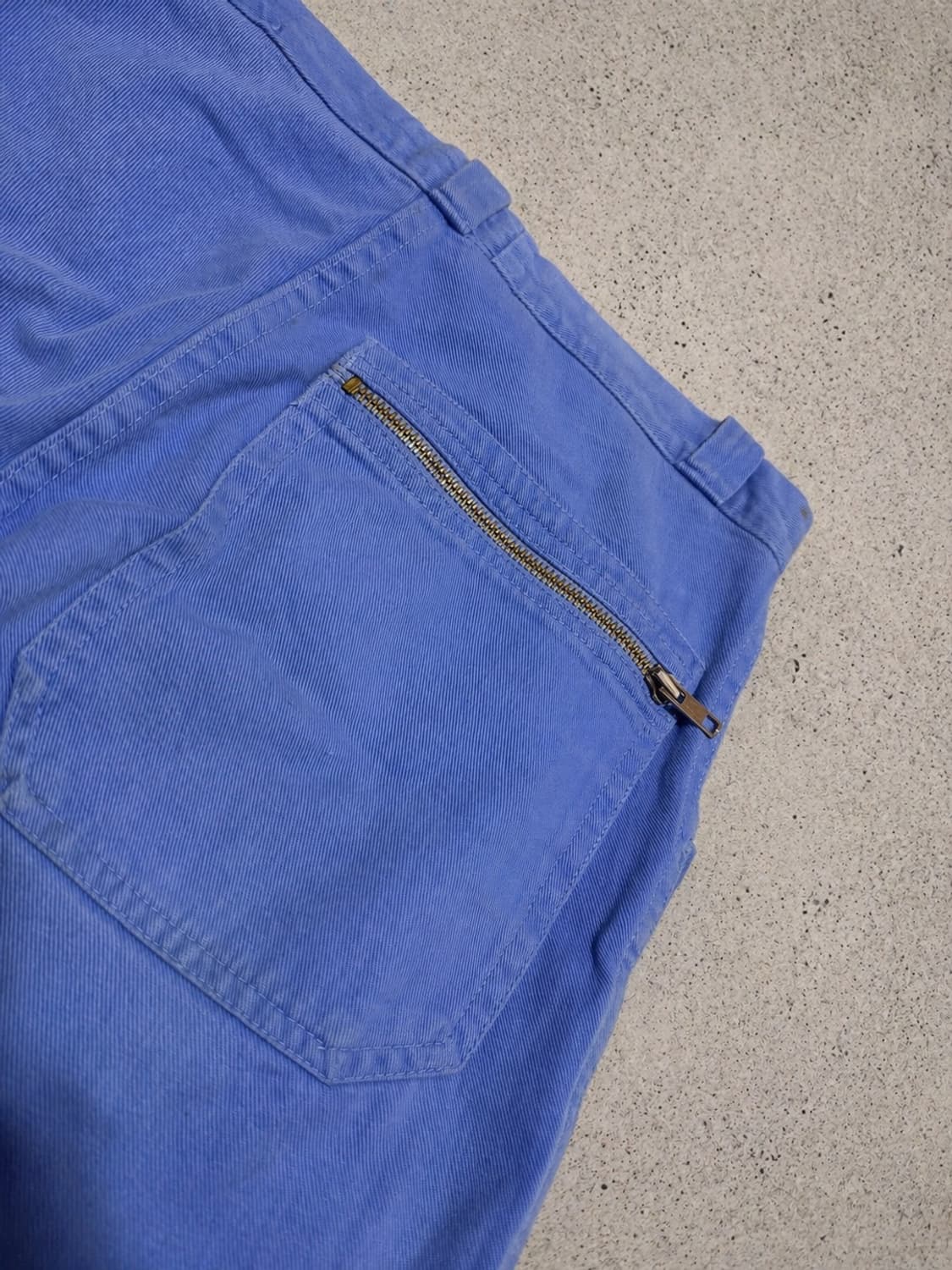 70s 페이디드 블루 워크웨어 팬츠 상품이미지7