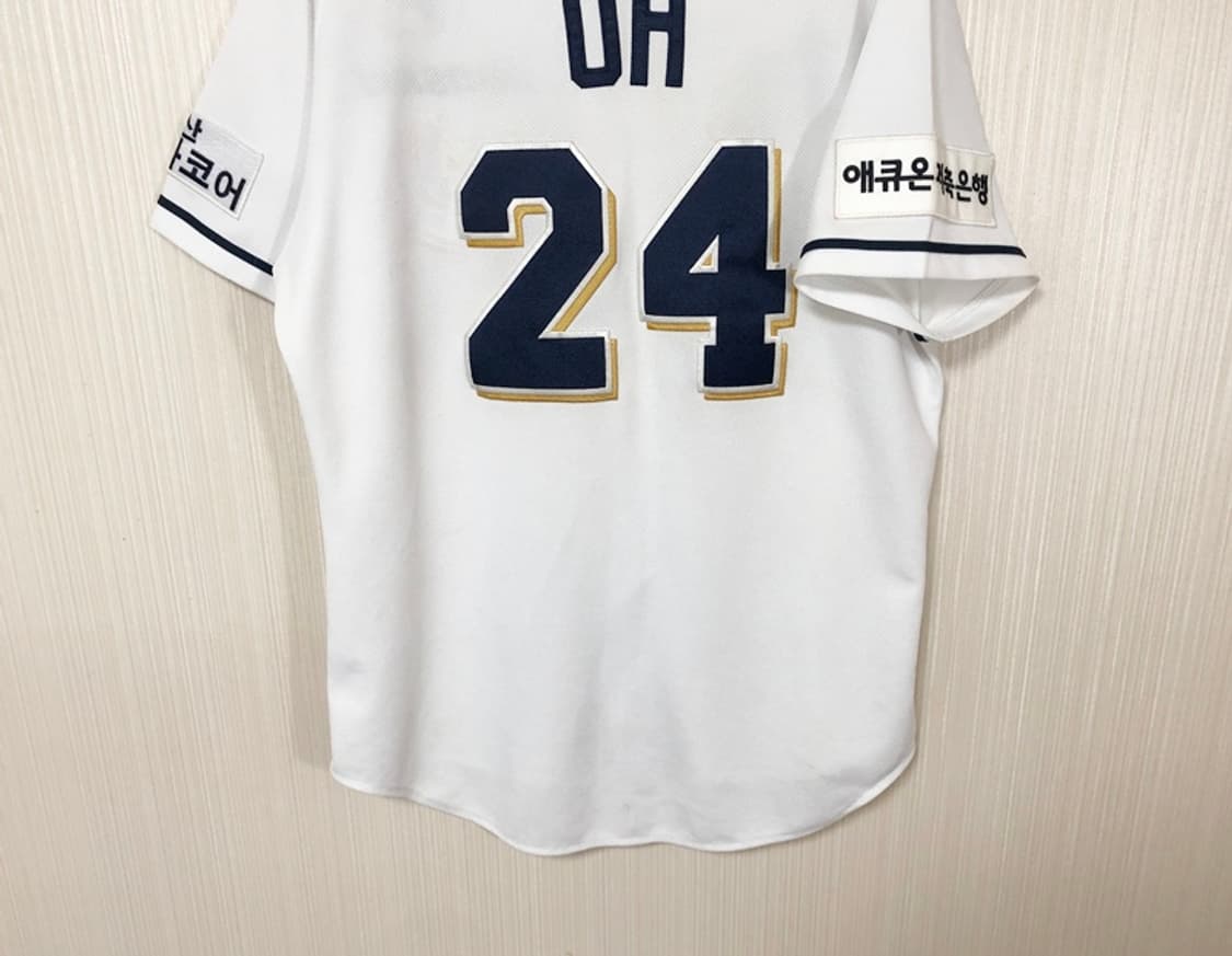 KBO 필라 두산베어스 어센틱 스페셜 홈유니폼/져지 105 #24 오재원 상품이미지9