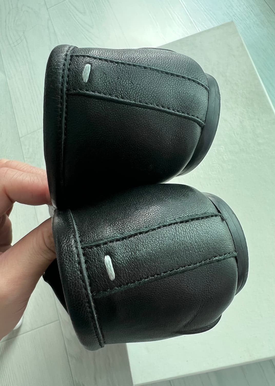 마르지엘라 타비 블랙 플랫 38 사이즈 판매  maison margiel 상품이미지6