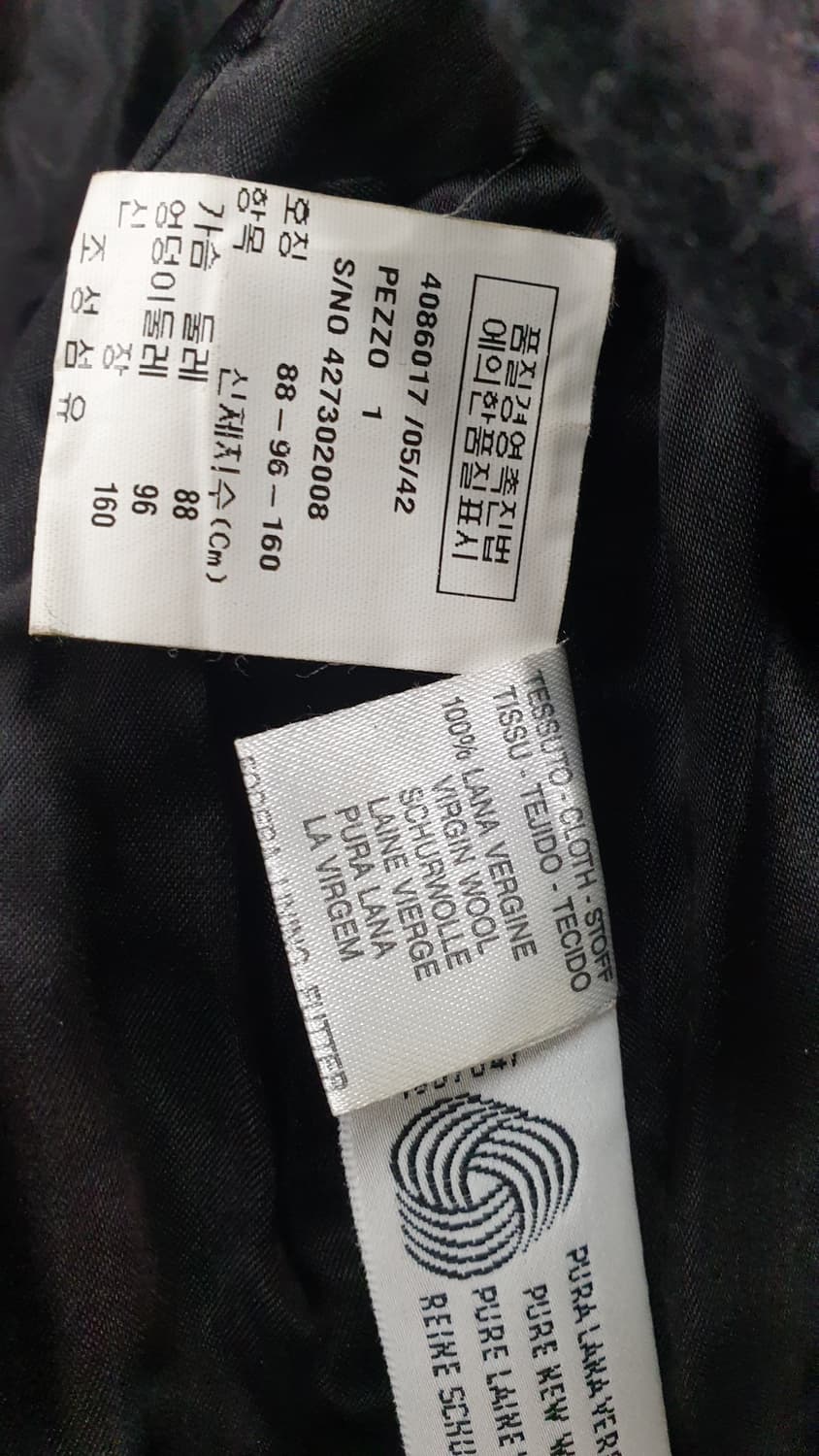 MAX&Co. 클래식 모직 코트 블랙 상품이미지7