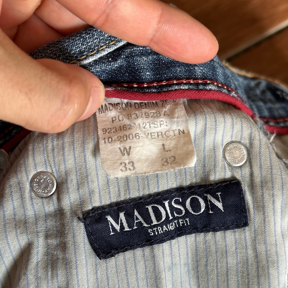Tommy Hilfiger madison denim pants 상품이미지8