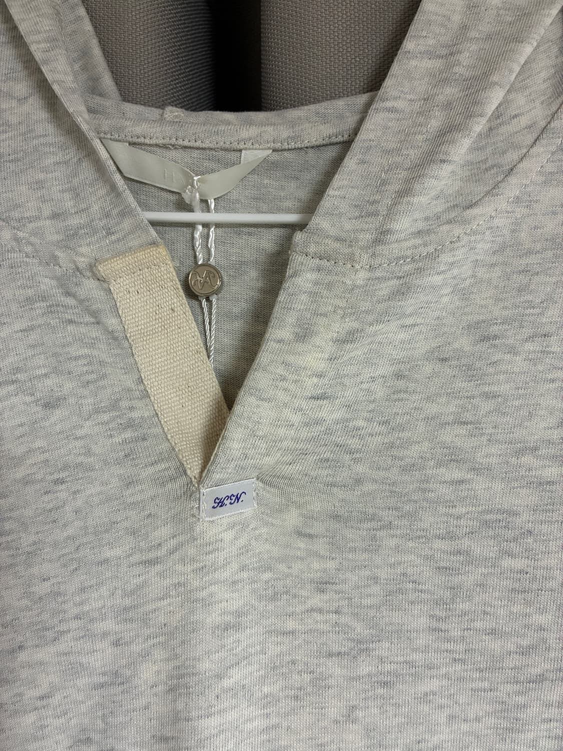 HANE 하네 이모셔널 레이스 후디 오트밀 S 상품이미지10