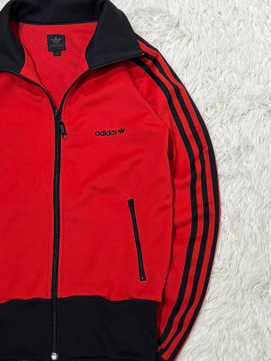 아디다스 베켄바우어 레드 트랙탑 상품이미지6