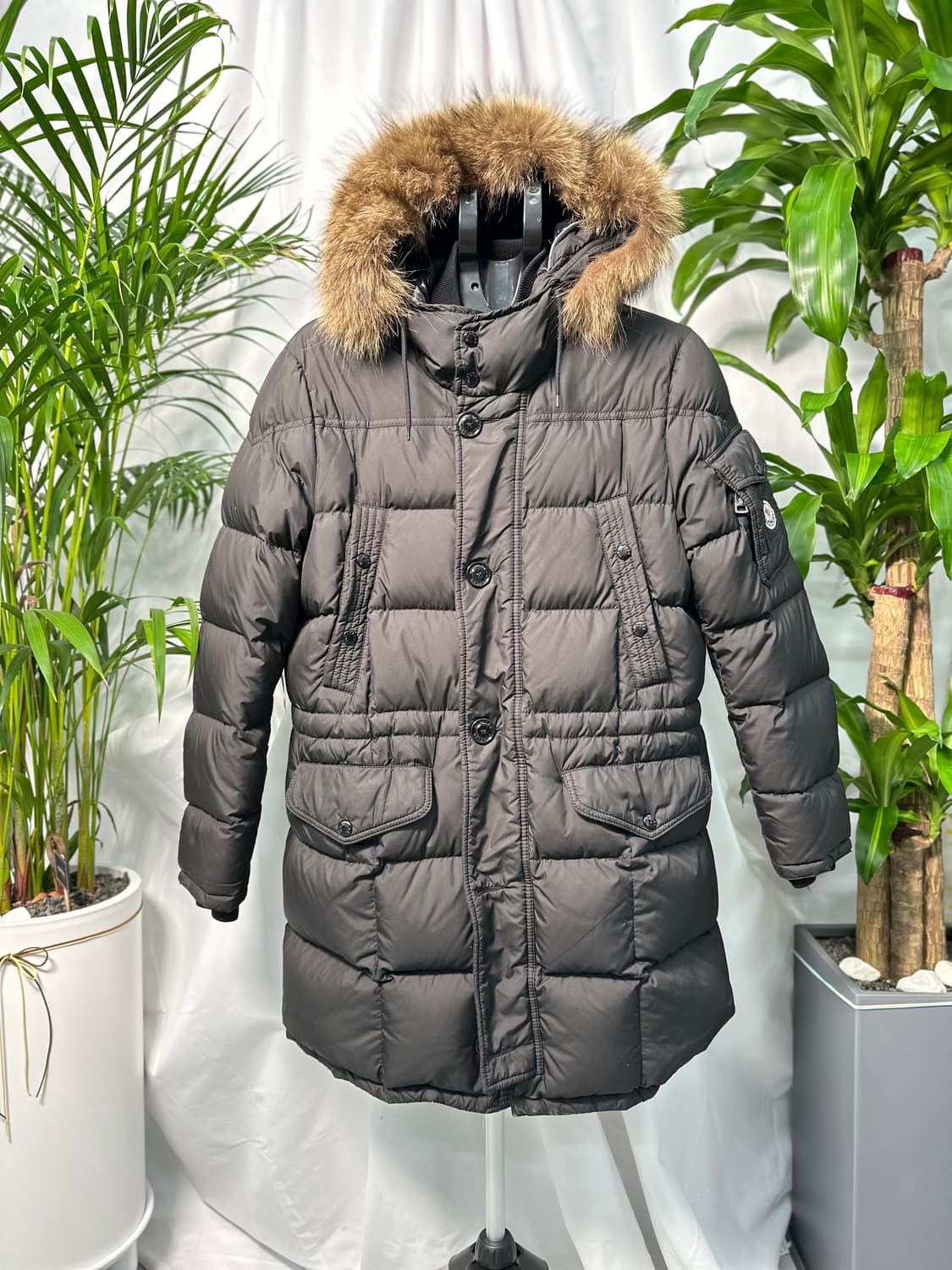 몽클레어 가브리엘 패딩 블랙 L 상품이미지1