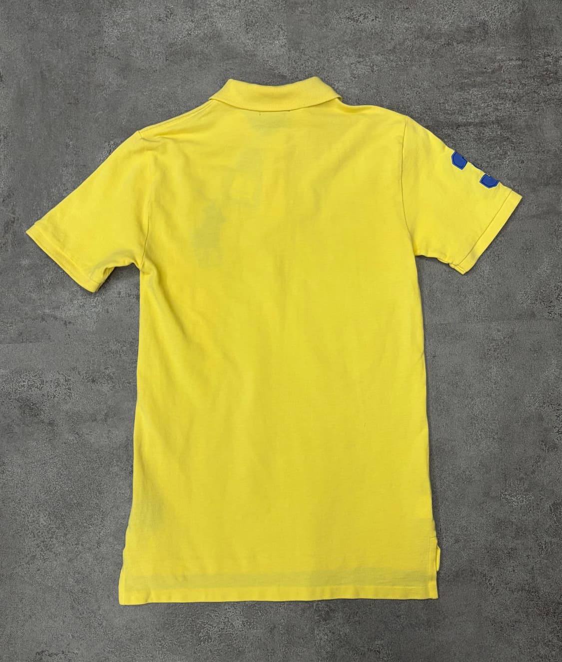폴로 랄프로렌 빅포니 옐로우 반팔 폴로티셔츠 상품이미지5
