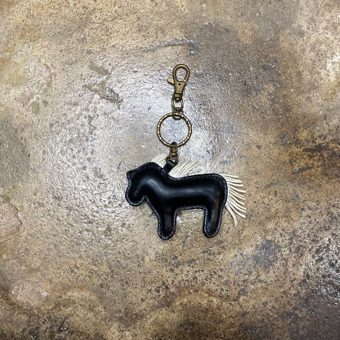 빈티지 가죽 말 키링 상품이미지2