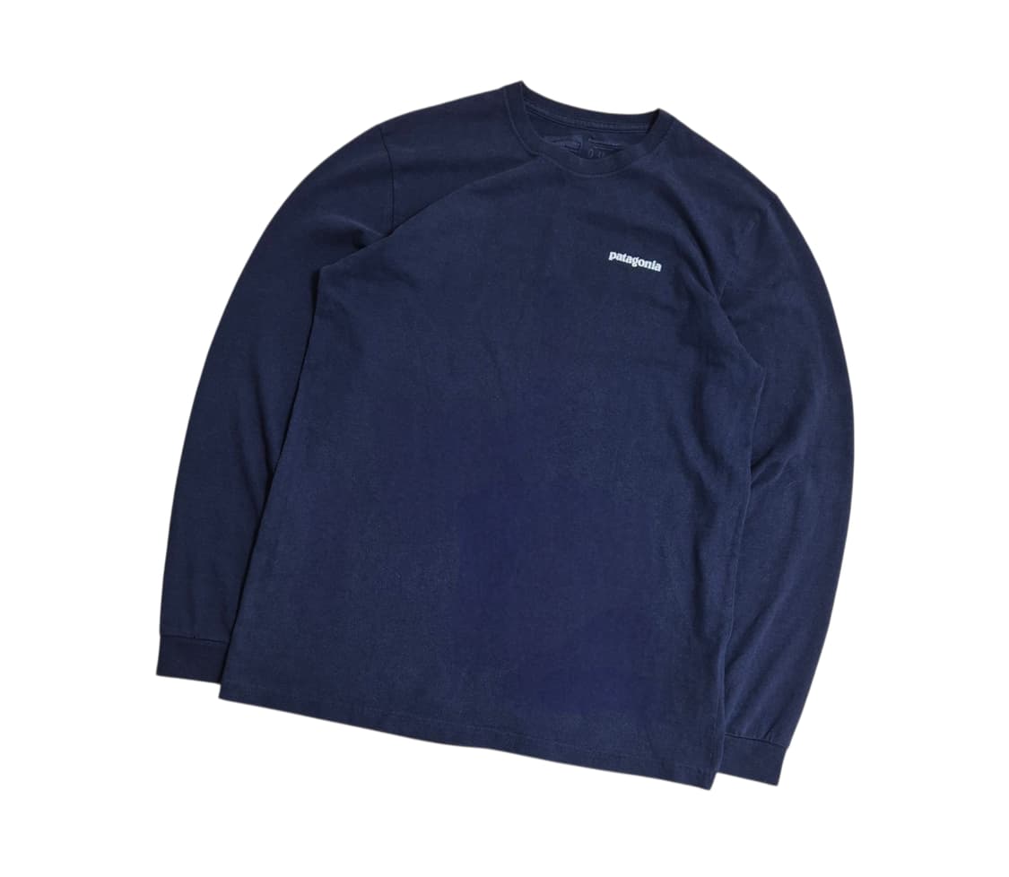 파타고니아 빅로고 긴팔티 상품이미지2