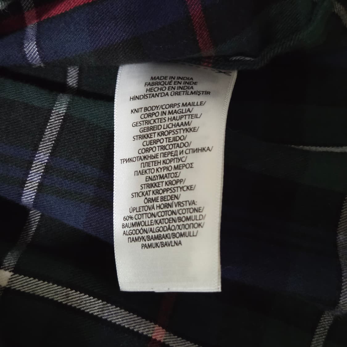 폴로랄프로렌 걸즈 레이어드 후드 체크원피스 L/12/14 상품이미지5