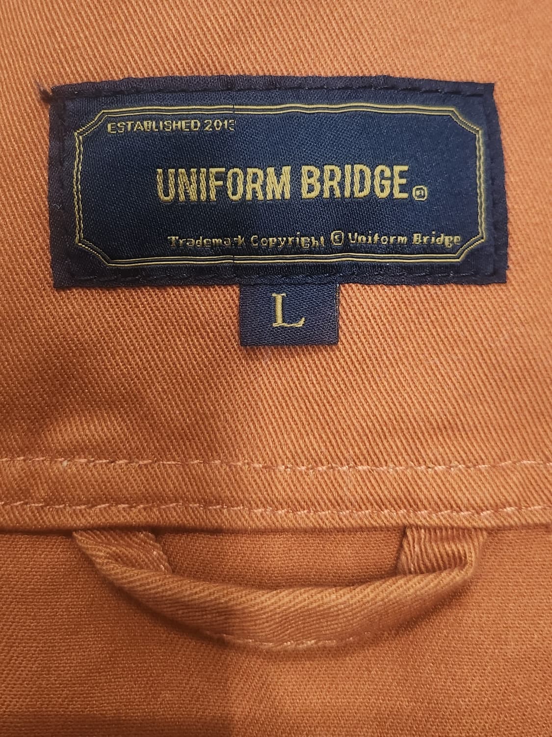 유니폼브릿지  면 워크 베스트 L 상품이미지3