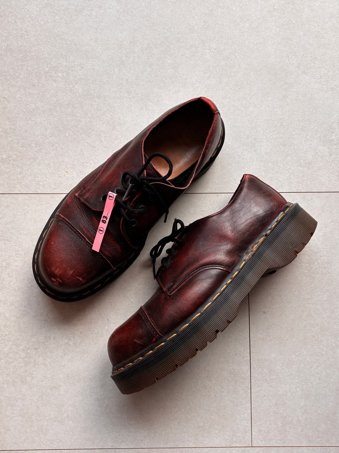 닥터마틴 Made in England 9202 버건디 UK9/280 상품이미지2