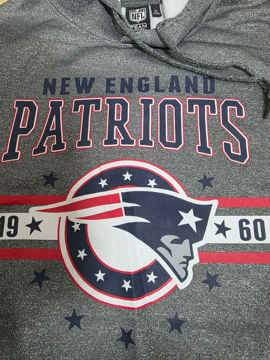 NFL 뉴잉글랜드 패트리어트 후드티 M 상품이미지3