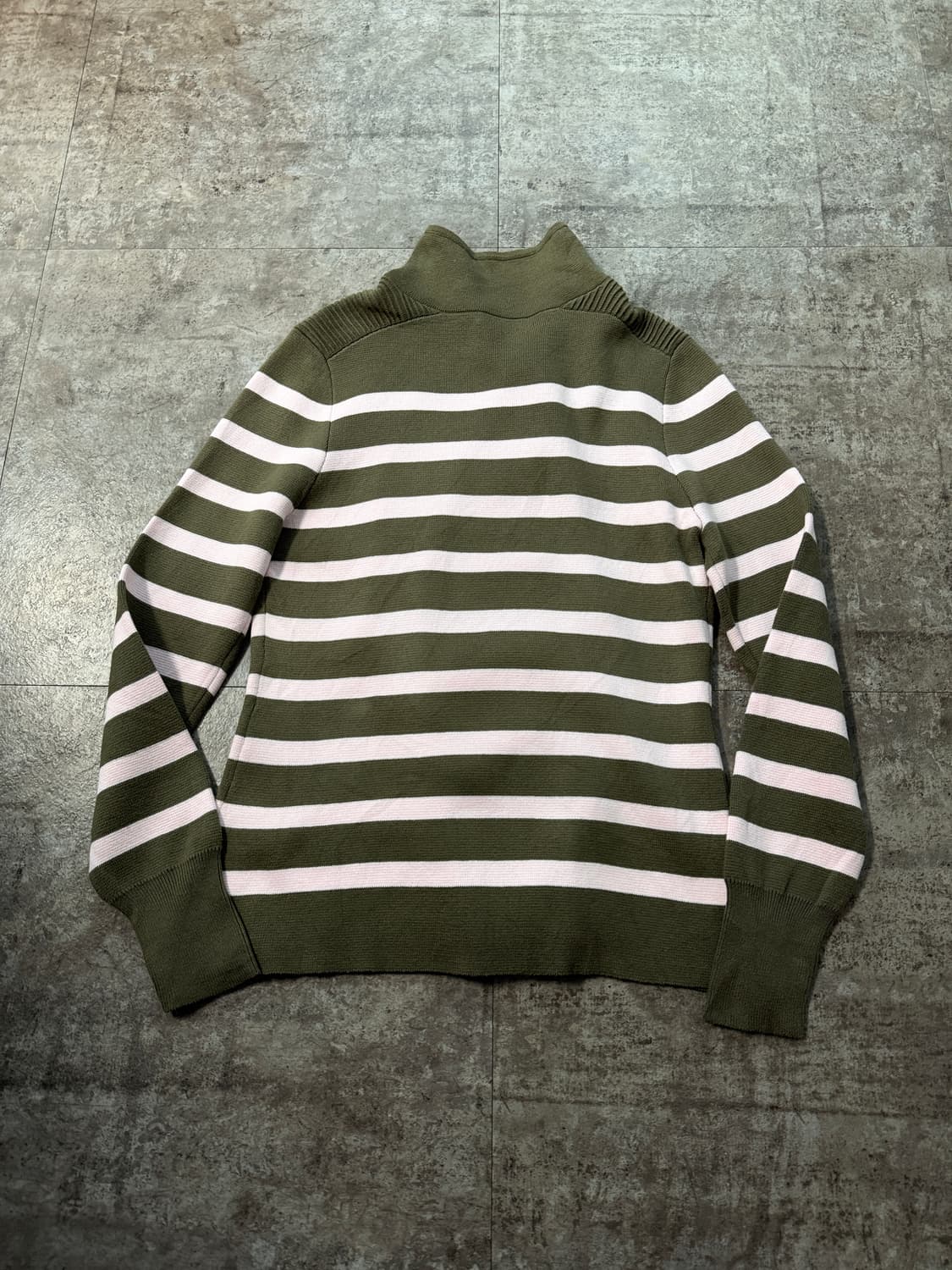 사이드 지퍼 스트라이프 패턴 자켓 상품이미지7