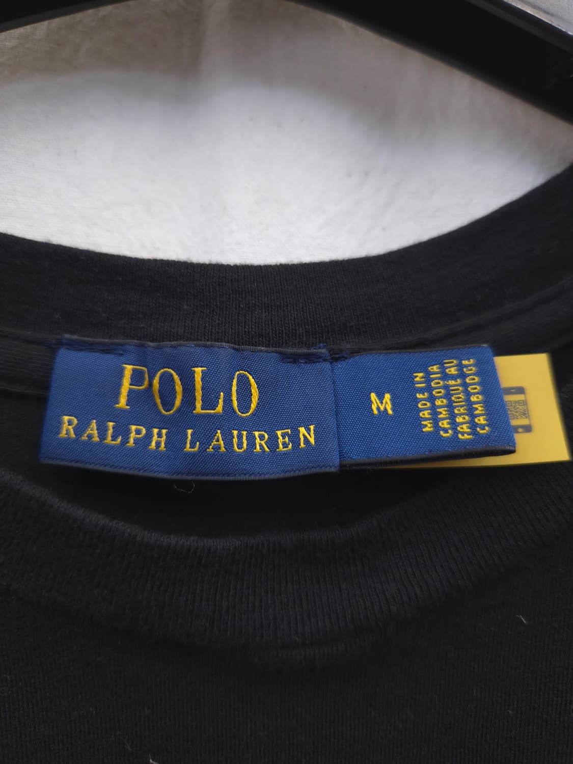 폴로 랄프로렌 블랙 반팔 티셔츠 상품이미지2