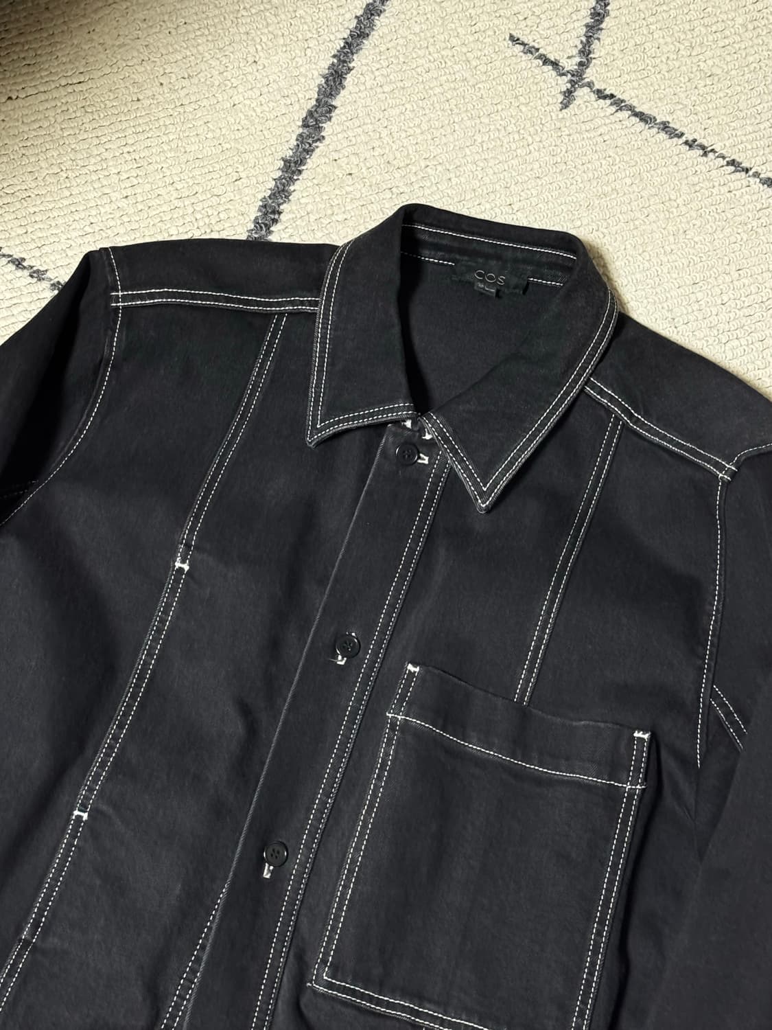 22FW 코스 데님 워크 자켓 상품이미지2